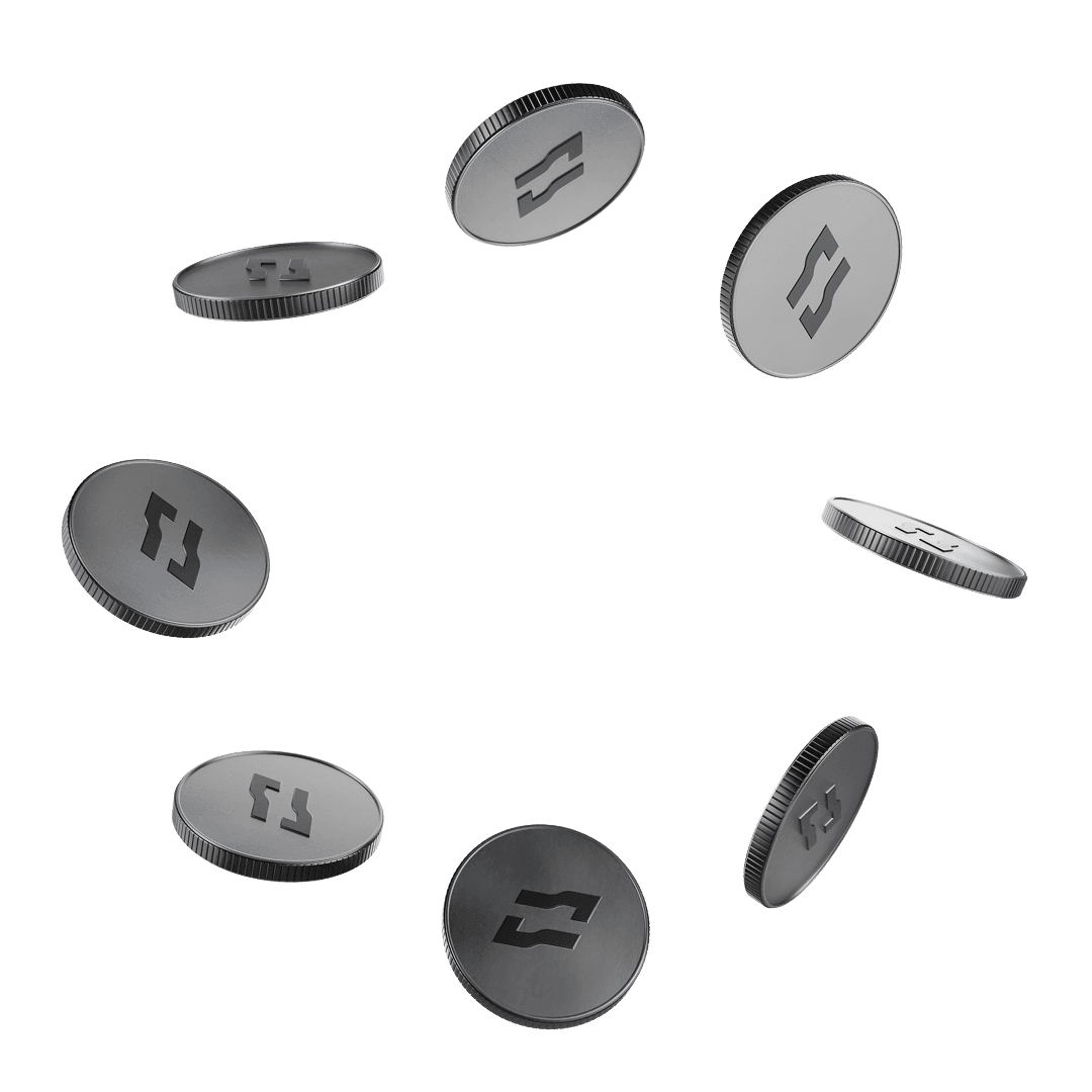 Rotating coins